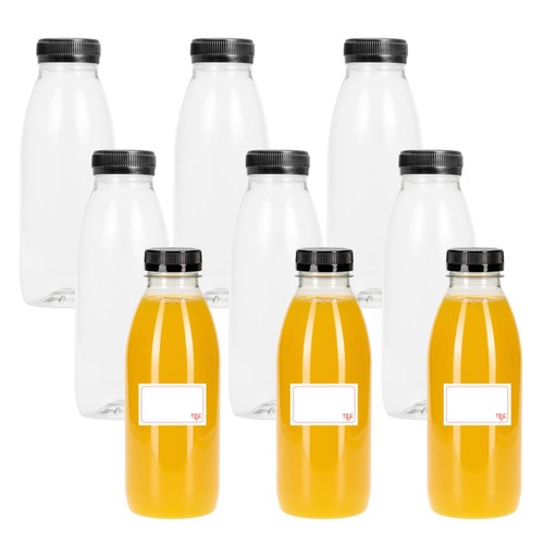 Bottiglie succo plastica - bottiglie, di