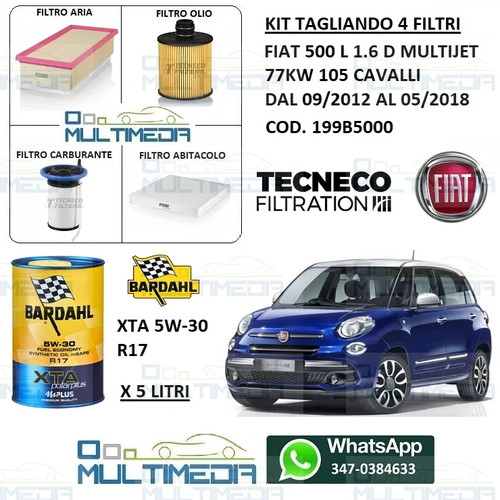 Kit tagliando filtri olio - kit,