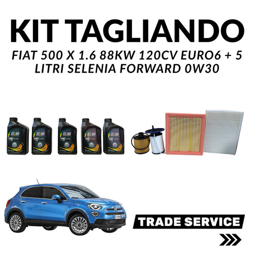 Kit tagliando fiat 500x 6 - tagliando,