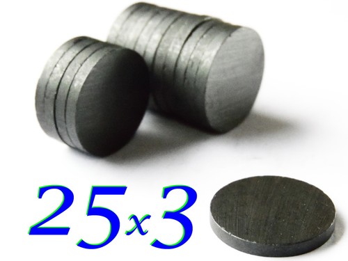 500 pezzi 25x3mm magneti - pezzi,