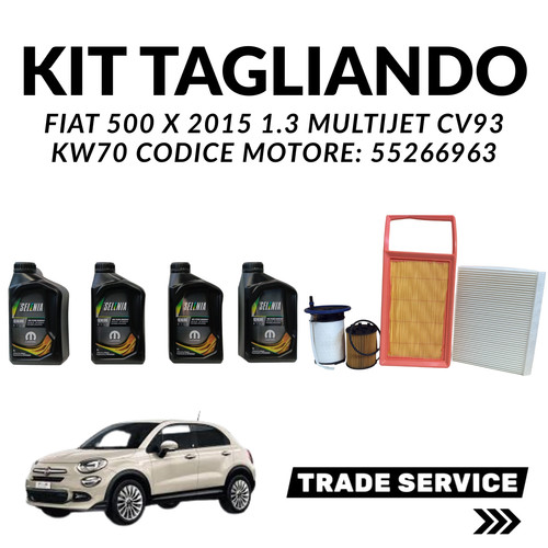 Kit tagliando fiat - kit,