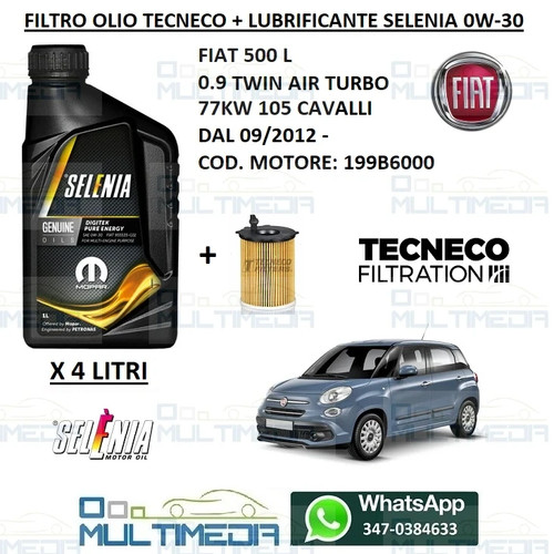 Filtro olio selenia 0w30 - olio,