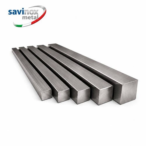 Barra quadra acciaio inox - barra,