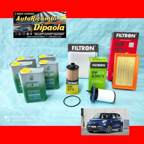 Kit tagliando fiat 500l - kit,